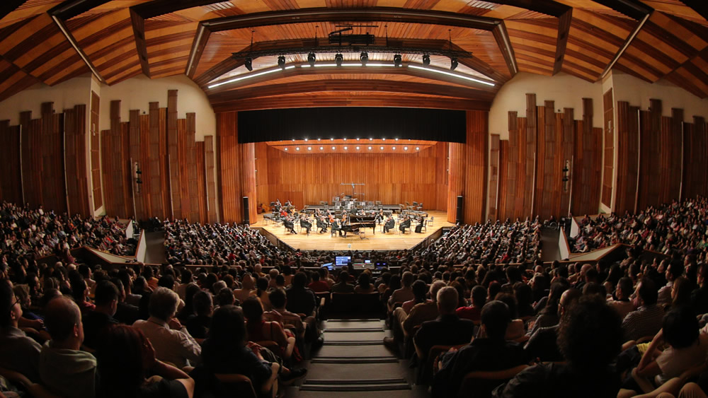 Viva la música en el Auditorio León de Greiff de la Sede Bogotá